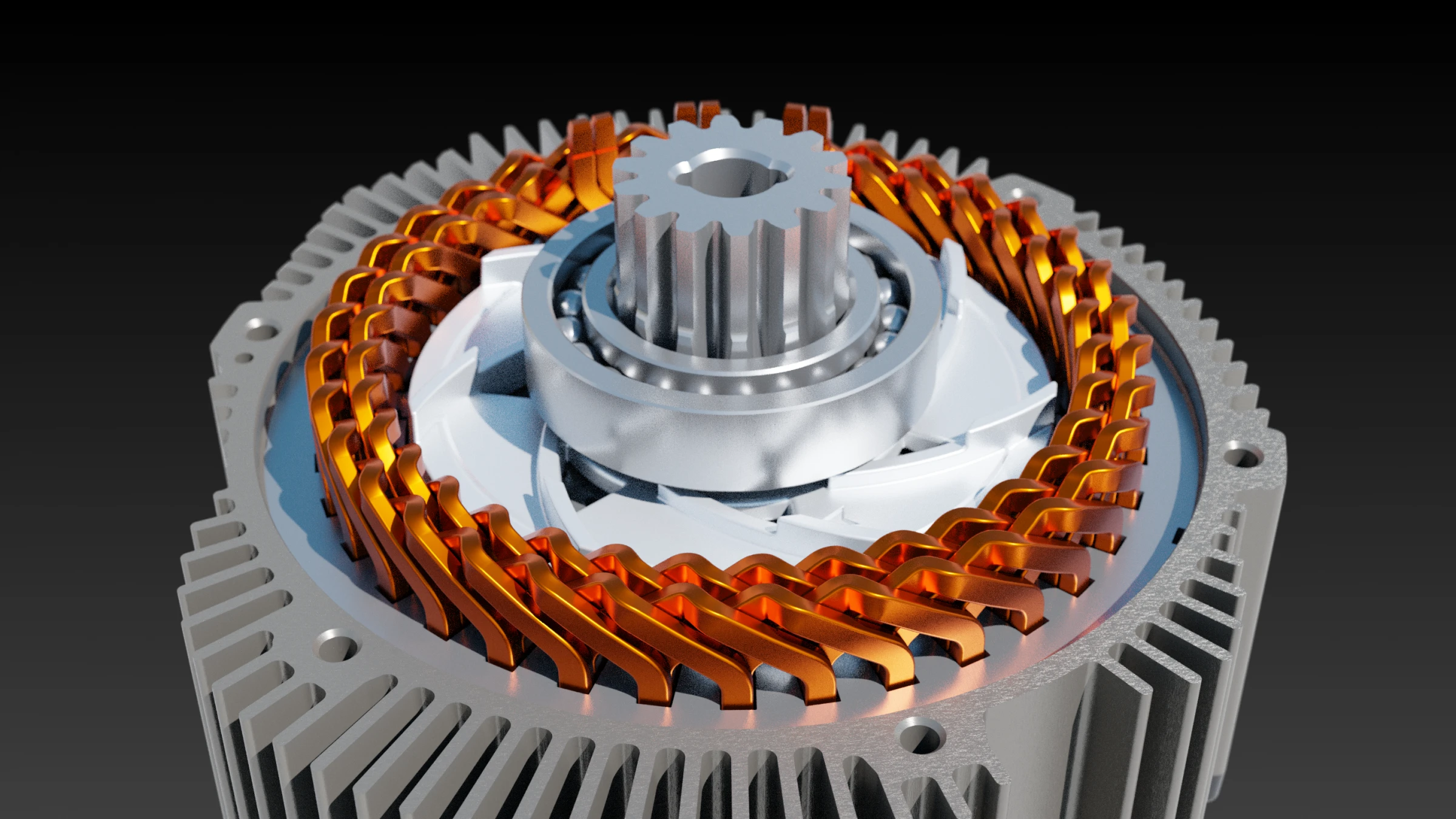 Tecnología de Motor con Bobinado Hairpin